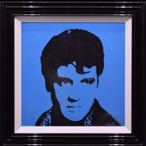 ELVIS PRESLEY DIAMOND DUST BLUE